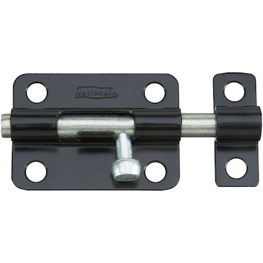 National Hardware N151522 V834 Barrel Bolt in Black3 Inch