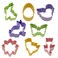 RM International Mini Easter Cookie Cutters Butterfly Egg Daisy Duckling Tulip 2 Bunnies Chick 8Piece Set