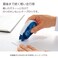 KOKUYO Dotliner Strong Adhesive Tape Glue Dotliner Tape Runner Pink Heart and Blue Permanent Adhesive Refillable Japan Import 1 Blue