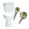 Fluidmaster B3T20 Toilet Connector Braided Stainless Steel  12 Female Compression Thread x 78 Ballcock Thread 20 Length