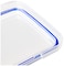 Sistema KLIP IT Rectangular Collection Food Storage Container 338 oz10 L ClearBlue 3 Count