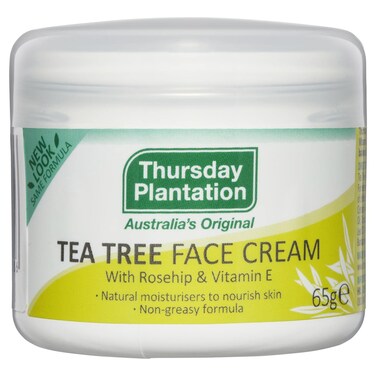 Thursday Plantation Tea Tree Face Cream with Rosehip and Vitamin E  65 g