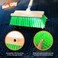 Hub City Industry 10 inch Car Wash Brush Bi Level Brush Soft Nylon Bristle car Accessories Cleaning Supplies Automotive wash BrushFlagged Green Poly Bristle