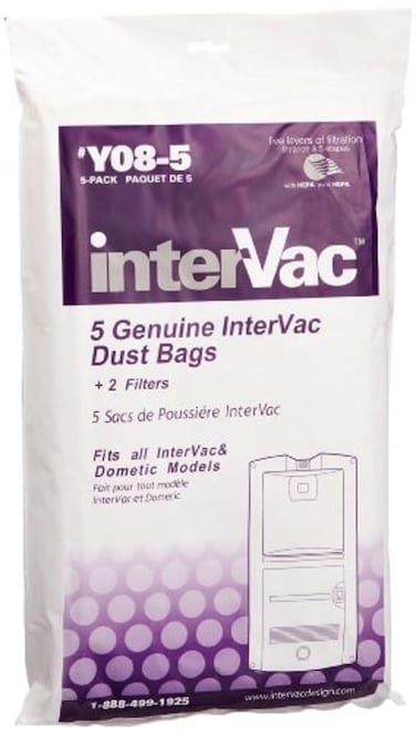 InterVac Y085 Replacement Dust Bag  Pack of 5