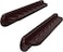 Viper 2Piece Traditional Wall Mounted Solid Oak BilliardPool Cue Rack Holds 8 Cues Mahogany Finish