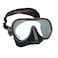 Oceanic Shadow Frameless Dive Mask Great for Scuba Diving and Snorkeling Shadow All Black