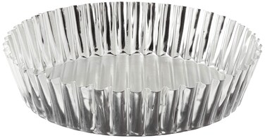 SCI Scandicrafts Fluted Deep TartQuiche Mold Removable Bottom 10inch Diameter by 2inch Deep