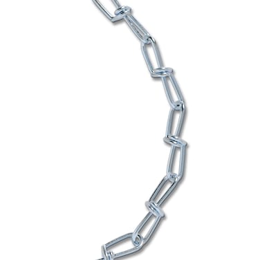 Koch Industries A15932 30 Double Loop Electro Galvanized Chain 20Feet Zinc Plated