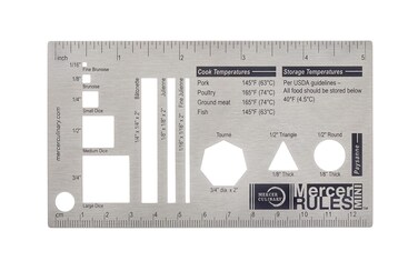 Mercer Culinary Mercer Rules Culinary Ruler Mini