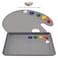 Soho Urban Artist Neutral Gray Artist Paint Palette  Oval Arm Easy Clean Up Palette for Acrylics No Stains and Paint Peels Off Once Dried  1175 x 1575