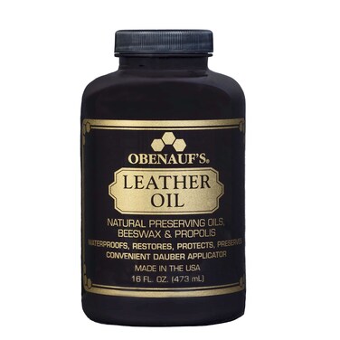 Obenaufs Leather Conditioner  Leather Oil 16oz  Restore and Protect Leather Boots Jackets Purses as Well as Car Leather Leather Furniture and Much More  Made in The USA with Applicator