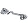 Seachoice ChromePlated Cast Brass 2 in Marine Cabin Door Hook w 6 Fastener