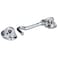 Seachoice ChromePlated Cast Brass 2 in Marine Cabin Door Hook w 6 Fastener