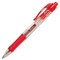 Integra Gel Pen Retractable Comfort Grip 07mm Point Red Pack of 12