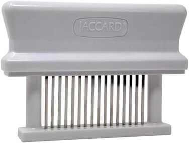 Jaccard 16Blade Meat Tenderizer Original Super Mini Meat Tenderizer ABS Columns 100 x 400 x 58 Inches White