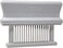 Jaccard 16Blade Meat Tenderizer Original Super Mini Meat Tenderizer ABS Columns 100 x 400 x 58 Inches White