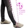 KRoo Sports SJMP001 Jump Rope with Plastic Beaded Segmentation 7PinkWhite