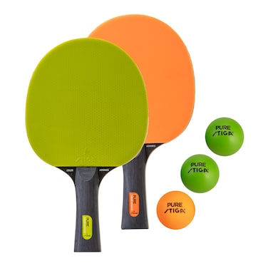 STIGA Pure Color Advance 2Player Table Tennis Set  Great Ping Pong Starter Set For Beginners