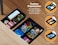 Bostitch Konnect Under Desk Drawer SelfAdhesive Slide Out Storage Organizer with 4 Customizable Dividers 2Pack