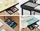 Bostitch Konnect Under Desk Drawer SelfAdhesive Slide Out Storage Organizer with 4 Customizable Dividers 2Pack