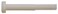 The Hillman Group 59420 1420 X 3Inch Nylon Hex Bolt 8PackWhite