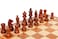 StonKraft 10 x 10 Wooden Chess Game Board Set  Wooden Chess Pieces
