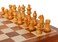StonKraft 10 x 10 Wooden Chess Game Board Set  Wooden Chess Pieces