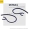 New 3pcs Gel Ear Bud Earbuds tip  2pcs Ear Hook Loop earhooks Replacement for Jabra EASYCALL EASYGO Clear USA Cell Phones Parts
