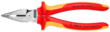 KNIPEX Tools 08 28 185 NeedleNose Combination Pliers 714