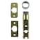 Kwikset 182618 6Way Adjustable Plain Latch Polished Brass