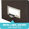 GlobeWeisPendaflex Fiberboard Index Card Storage Box 3 x 5 Inches Solid Black 3X5BLA