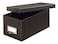 GlobeWeisPendaflex Fiberboard Index Card Storage Box 3 x 5 Inches Solid Black 3X5BLA