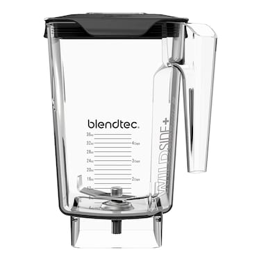 Blendtec 90 oz WildSide Jar  Replacement Kitchen Blender Jar  Compatible with All Blendtec Blenders  36 oz Blending Capacity  Clear