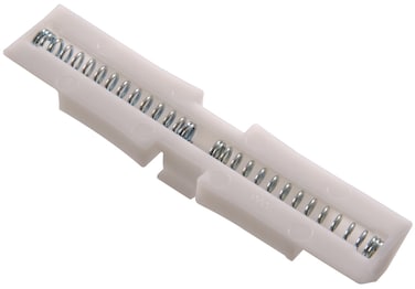 Hardware Essentials 851651 BiFold Sliding Door Guide White