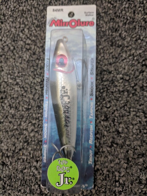 Mirrorlure Top Dog Jr 4 GreenWhite