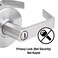 Master Lock Privacy Door Lock Commercial Lever Style Handle Brushed Chrome SLCHPV26D