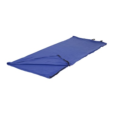 Stansport Fleece Sleeping Bag  Blue 51050 32 X 75Inch