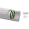 NDS 11825 ProSpan PVC Expansion Repair Coupling For Broken or Cracked InGround PVC Pipes 212Inch IPS Slip X Spigot White