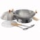 Norpro 10Piece Wok Set Silver 14 inch