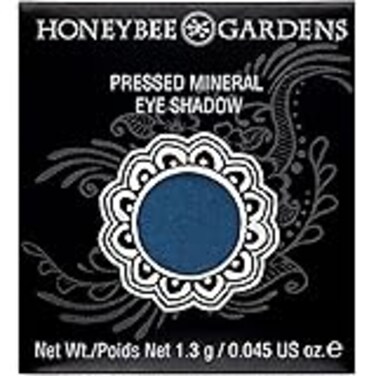 Honeybee Gardens Pressed Powder Eye Shadow Single Refill Pacific Matte Deep Ocean Blue LongWearing Creaseproof Mineral Color With Botanicals 12g