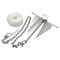 Shoreline Marine 7 Slip Ring Anchor Kit  Durable Boat Anchor Accessory