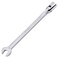 URREA 12Point Flex Head Socket Wrench  58 Flexible Head Combination Wrench with Ratchet Box End  Fixed Open End  127020