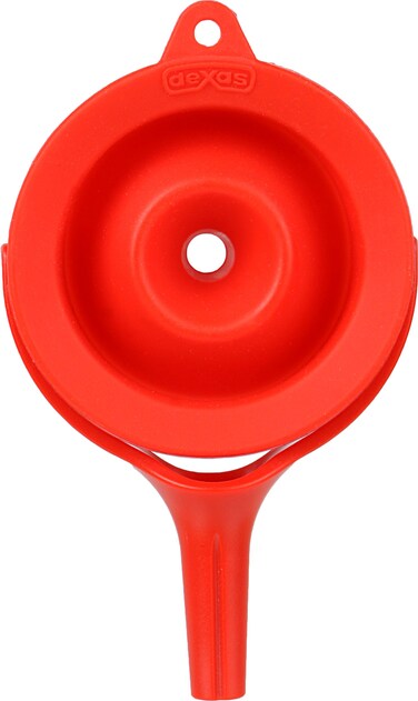 Dexas GCF21795 POP Small Collapsible Silicone Funnel 25 Red