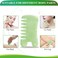 EQLEF Massage Scraping Tools with Jade Body Comb SPA Acupuncture Therapy Point Treatment on Face Arm Foot for Gua Sha