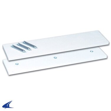 Champro 3Spike Pitchers Rubber White Official Size  6x24 B040