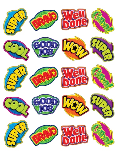 Teacher Created Resources Positive Words Stickers 120 Pieces