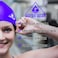 Water Gear Latex Swim Cap for Women and Men  Swimming Caps for Girls Long Hair  NonWaterproof Swimming Cap for Triathlon Swimmers Shave Time Off Your Lap  for Long Hair  Purple