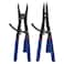 Hiltex 02016 16 Snap Ring Plier Set 2 Piece  External and Internal Pliers  Straight 45 90 Tips