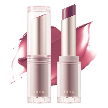 BBIA Ready To Wear Water Lipstick  Sheer LongLasting Lip Gloss Stick Glowy  Glossy Texture Moisturizing Transparent  Buildable Color Natural Tinting Korea Lip Makeup 05  WET PLUM
