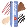 Alleyoop Pen Pal 4in1 Makeup Pen  Comes with Eyeliner Highlighter Lip Liner and Eyebrow Pencil  Touch Up On the Go  CrueltyFree Vegan In A Rouge Light
